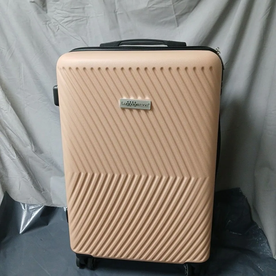 LUGGAGEZONE HARD SHELL SUITCASE – BEIGE