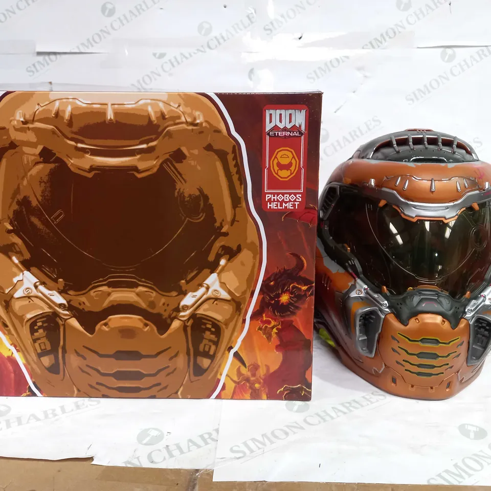 BOXED DOOM ETERNAL PHOBOS HELMET