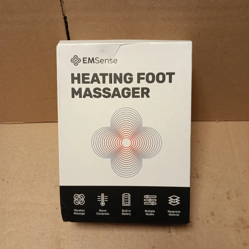 EMSENSE HEATING FOOT MASSAGER – MODEL XBL-8688B