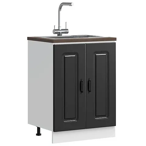 BOXED SINK BASE CABINET KALMAR 60×46×81.5CM ENGINEERED WOOD