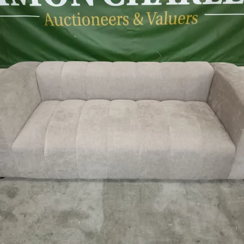 JAY TAUPE FABRIC 3-SEATER SOFA