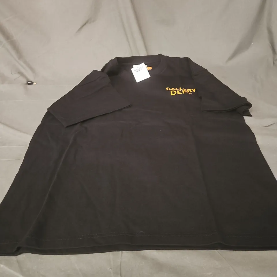 GALLERY DEPT. BLACK T-SHIRT – UK M (US M)