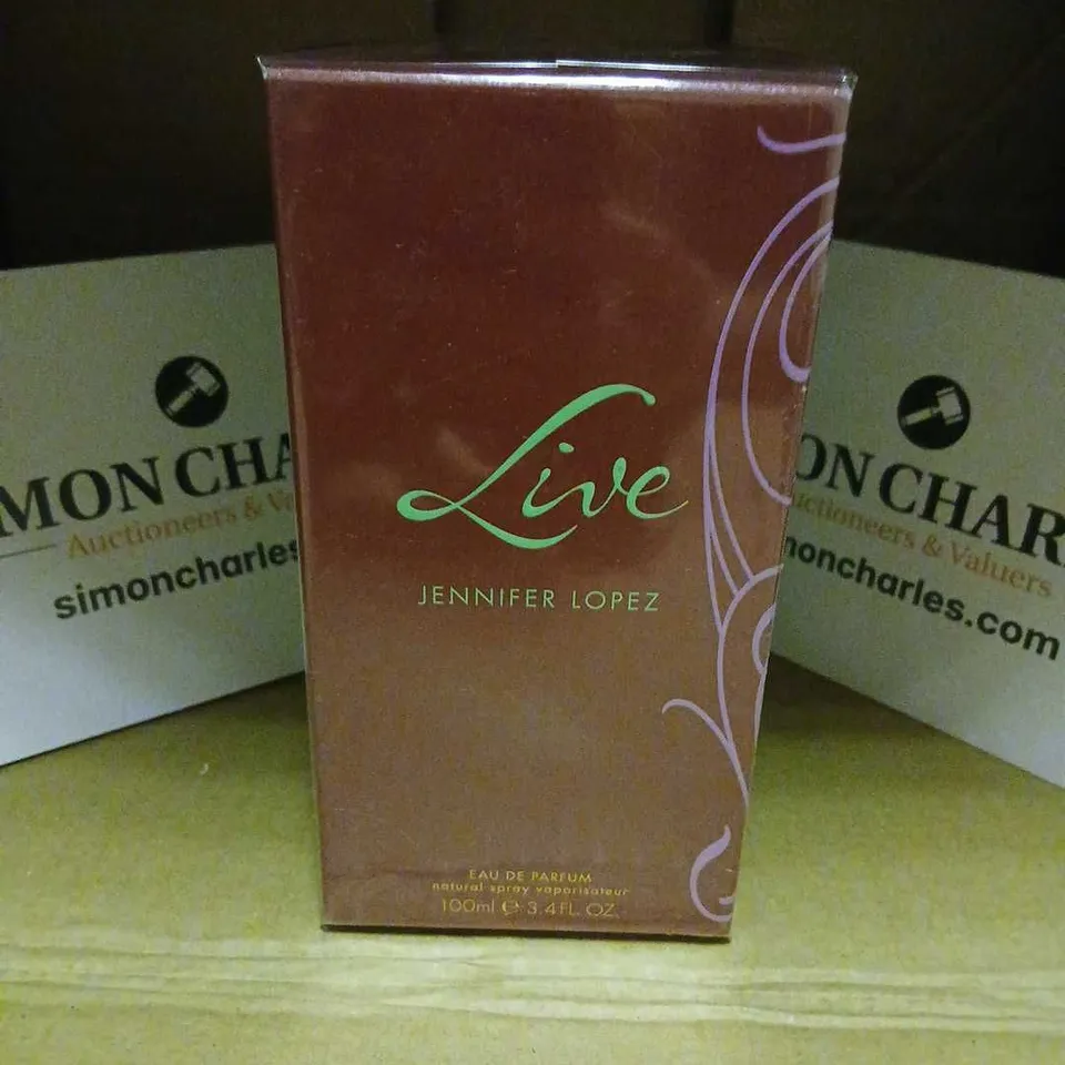 BOXED AND SEALED LIVE JENNIFER LOPEZ EAU DE PARFUM 100ML
