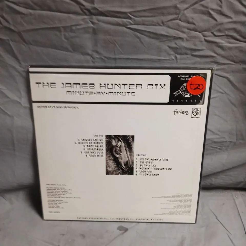 THE JAMES HUNTER SIX – MINUTE BY MINUTE (VINYL LP)