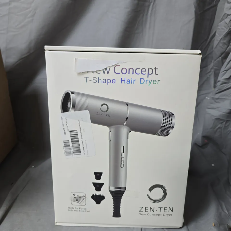 ZEN TEN NEW CONCEPT T-SHAPE HAIR DRYER - PINK
