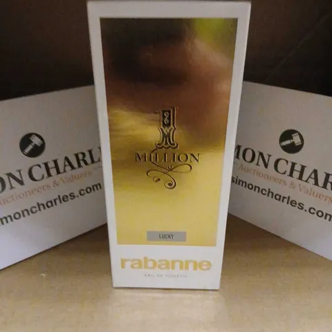 BOXED PACO RABANNE MILLION LUCKY EAU DE TOILETTE 100ML