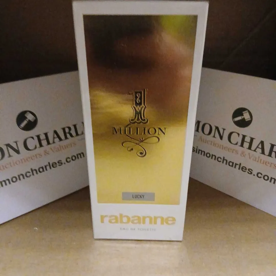 BOXED PACO RABANNE MILLION LUCKY EAU DE TOILETTE 100ML