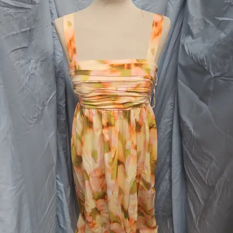 NOBODY'S CHILD SUNIRA MAXI DRESS – FLORAL PRINT (UK 10)