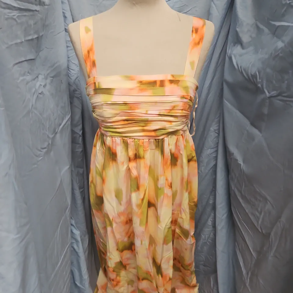 NOBODY'S CHILD SUNIRA MAXI DRESS – FLORAL PRINT (UK 10)
