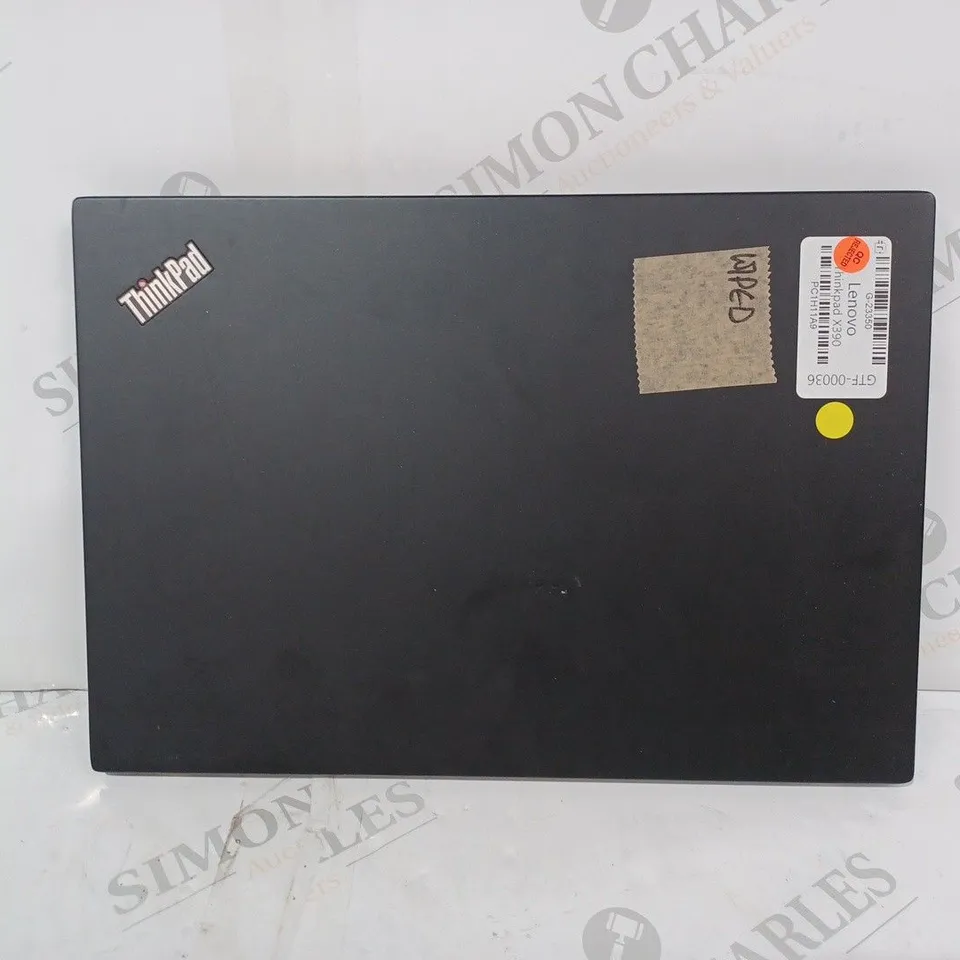 LENOVO THINKPAD X390 LAPTOP IN BLACK