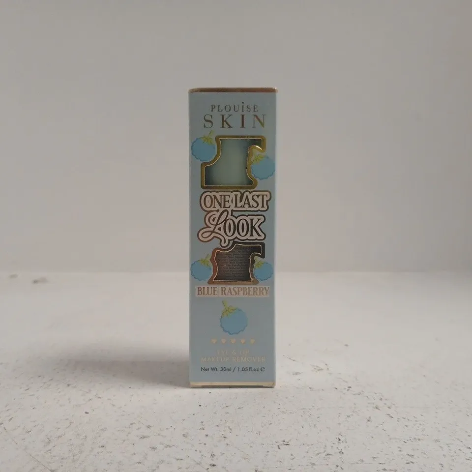 P.LOUISE SKIN ONE LAST LOOK BLUE RASPBERRY EYE & LIP MAKEUP REMOVER (30ML)
