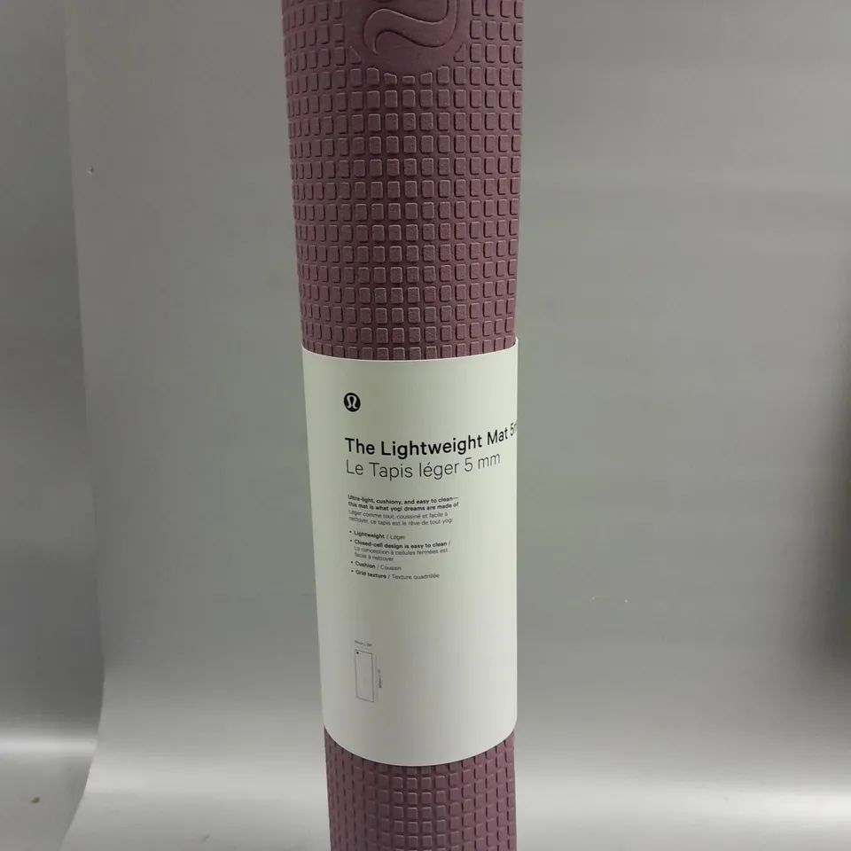 BOXED LULULEMON THE LIGHTWEIGHT MAT YOGA MAT - 5MM CYBER VIOLET 