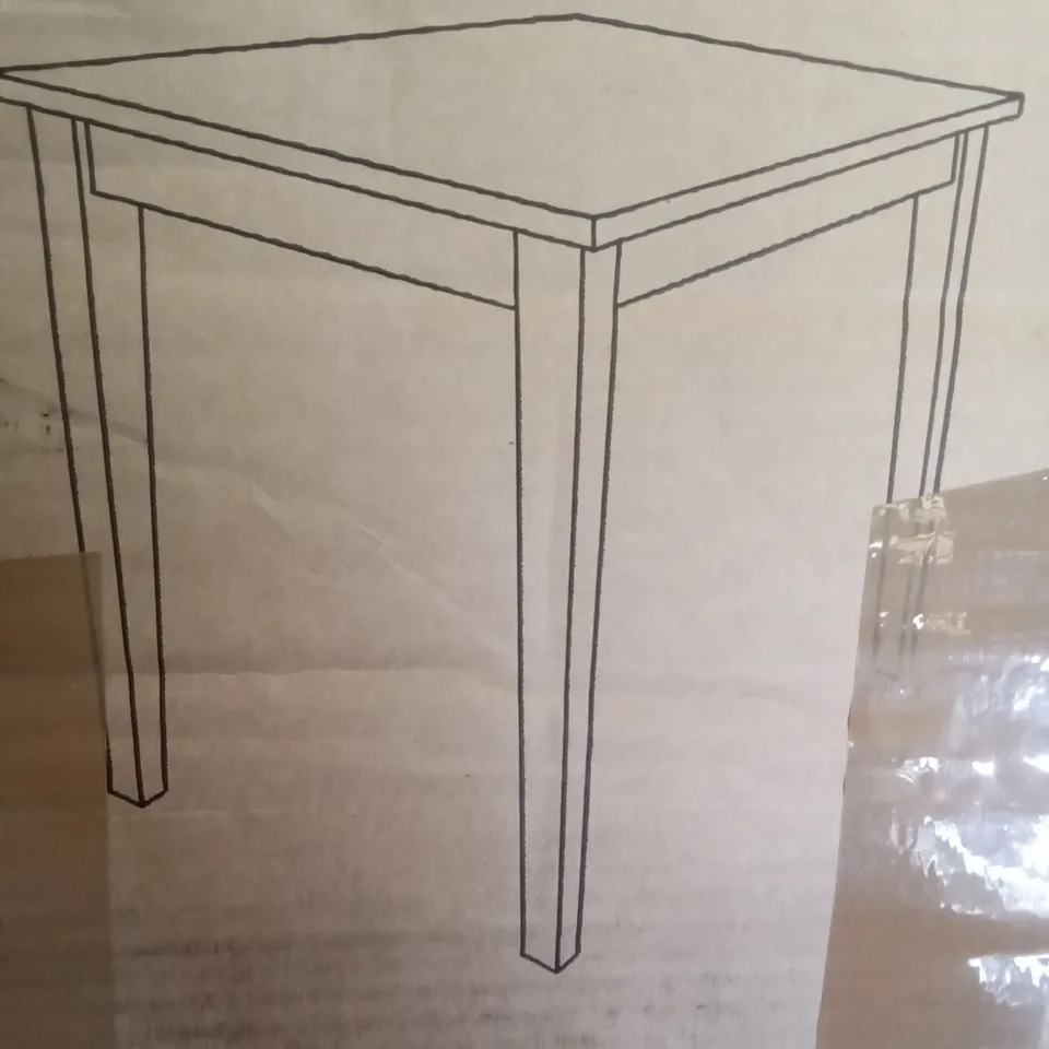 BOXED LEDBURY SMALL DINING TABLE - LIGHT OAK 