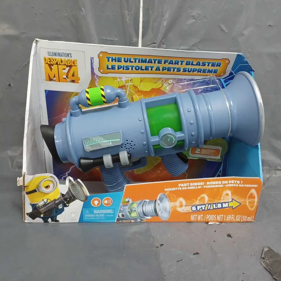 DESPICABLE ME 4 THE ULTIMATE FART BLASTER TOY