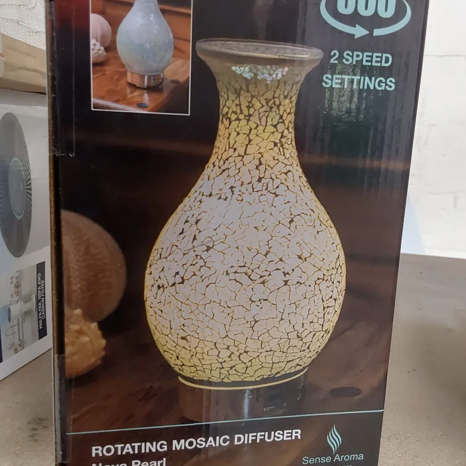 BOXED ROTATING MOSAIC DEFUSER NOVA PEARL