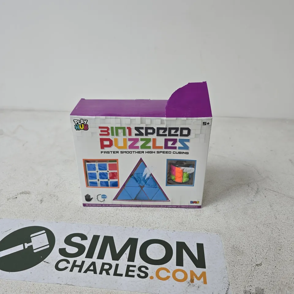 3-IN-1 SPEED PUZZLES – BOXED CUBING SET 