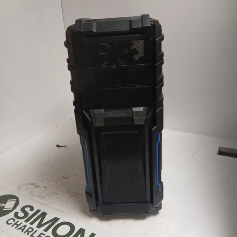 XIDMAX GAMING PC CASE TOWER – BLACK, FULL-TOWER WITH SIDE WINDOW