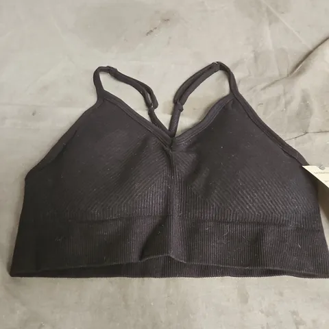 Sweaty Betty Soft Ribbed Bra – Black, Size M