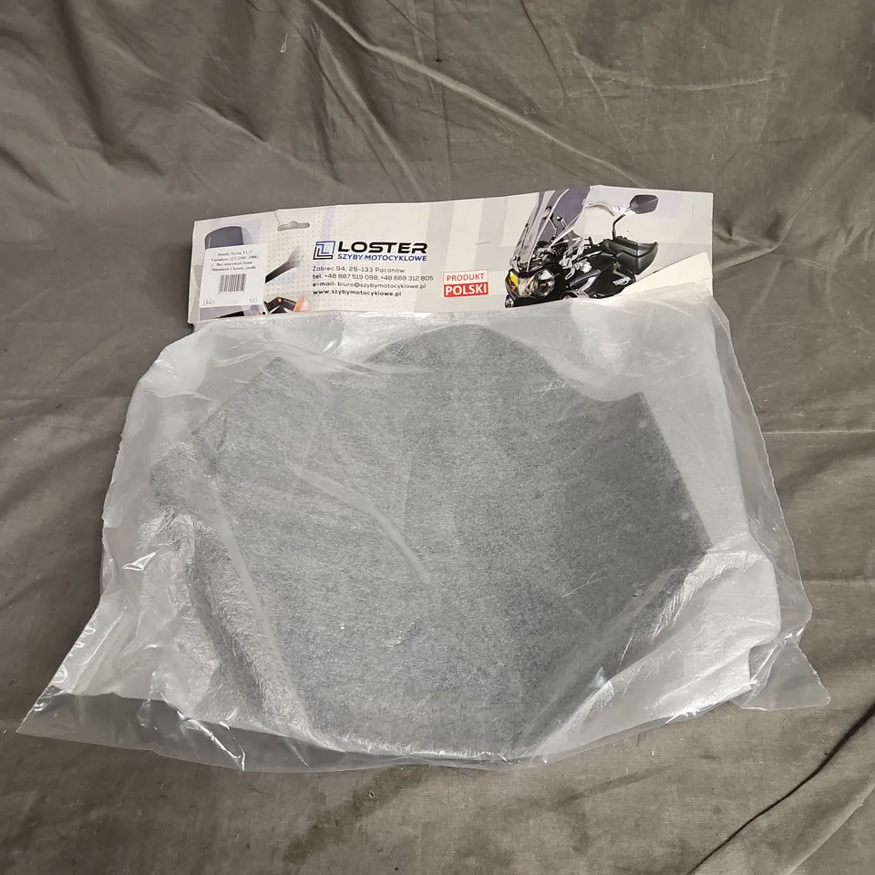 LOSTER HONDA XL V MOTORCYCLE WINDSHEILD - COLLECTION ONLY