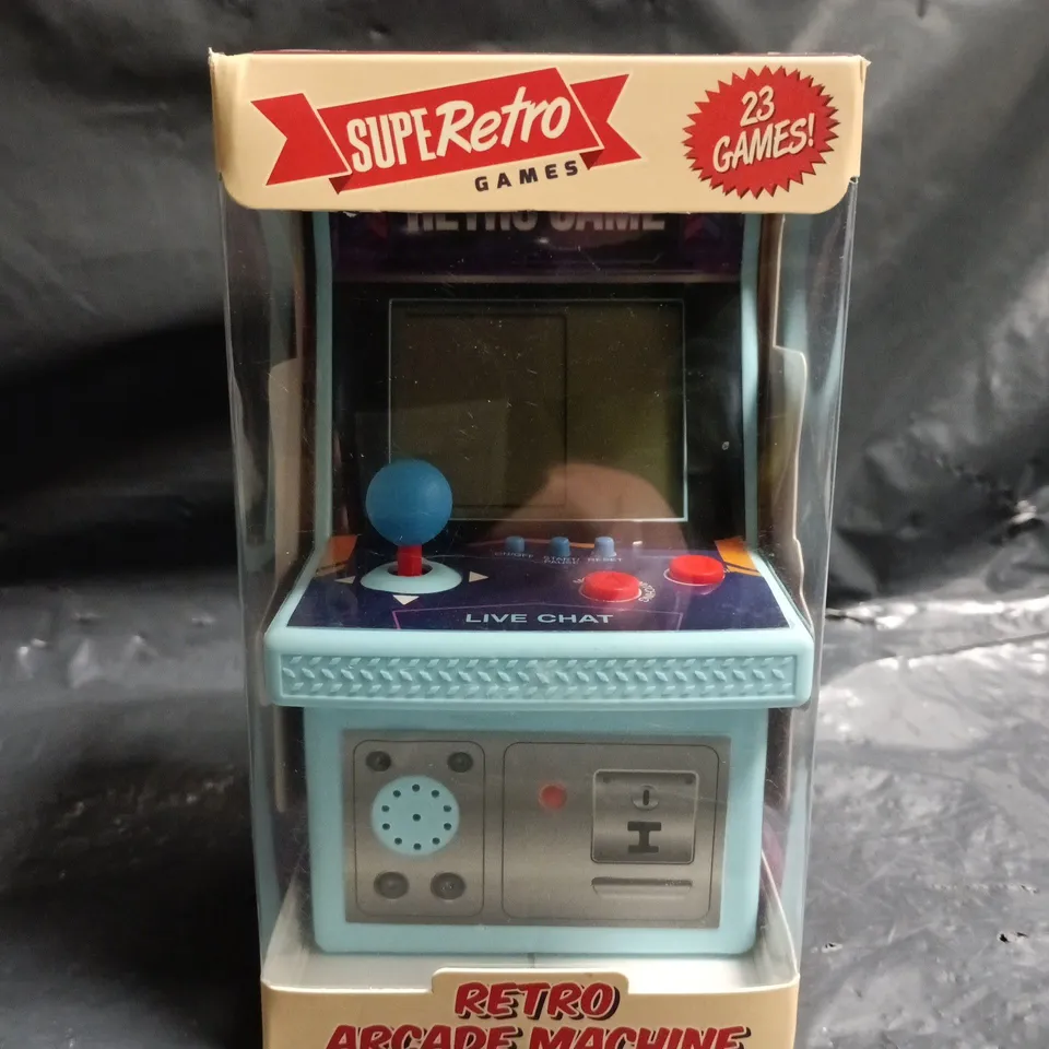 SUPERETRO GAMES - RETRO ARCADE MACHINE TOY