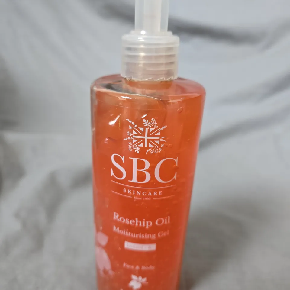 SBC ROSEHIP OIL FACE & BODY MOISTURISING GEL - 300ML 