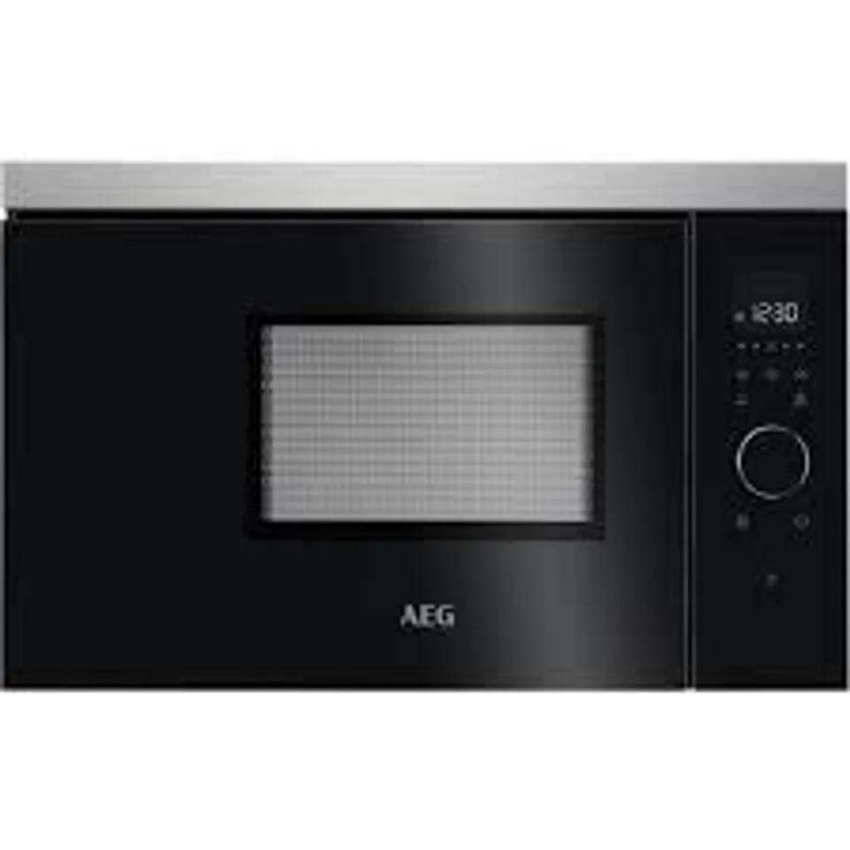 AEG BUILT-IN 17L MICROWAVE MBB1756SEM BLACK/STAINLESS STEEL RRP £350