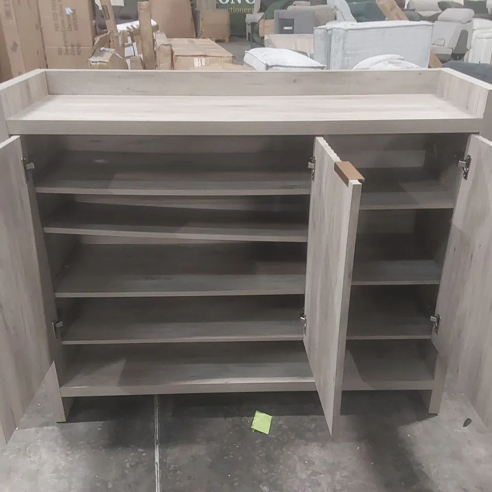 NICOLEE 30 PAIR SHOE STORAGE CABINET