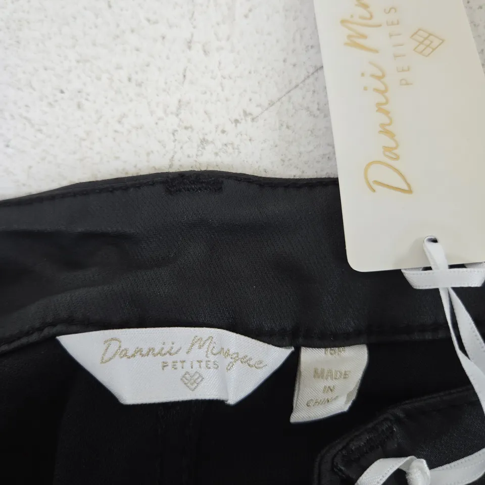 DANNI MINOGUE PETITES BLACK TROUSERS - UK 16P