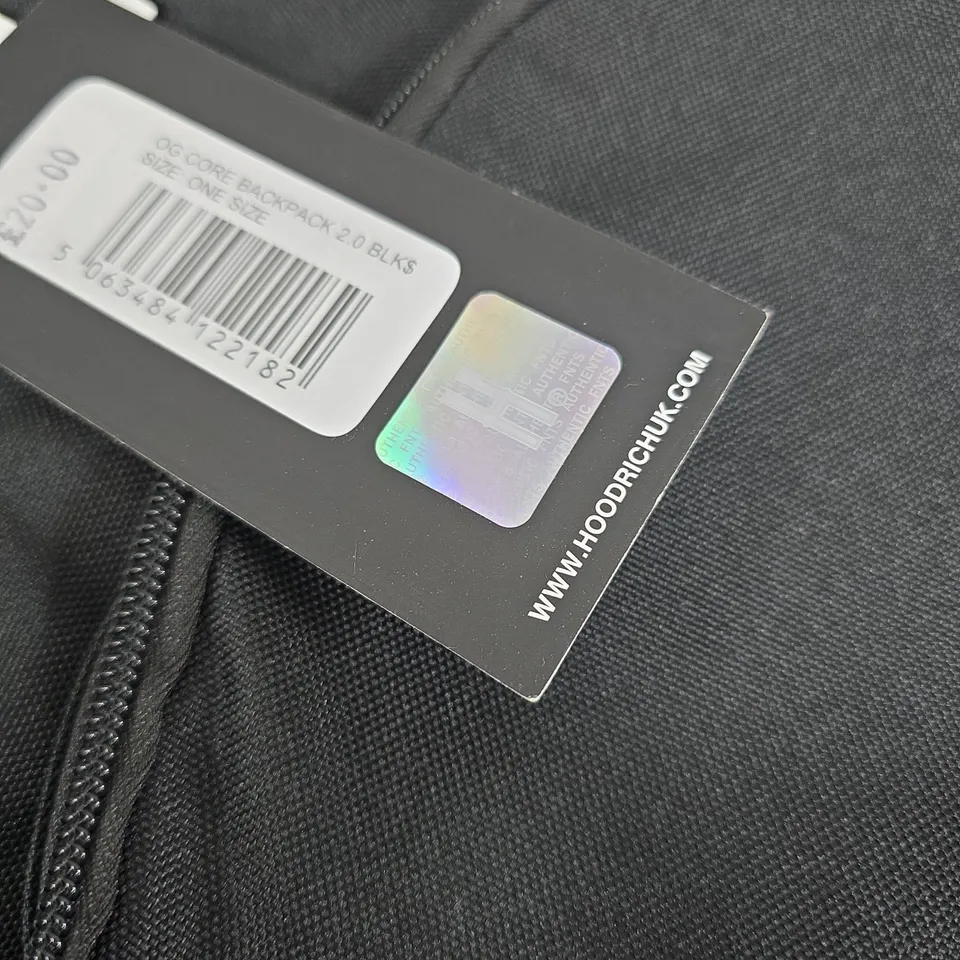 HOODRICH OG CORE BACKPACK 2.0 IN BLACK