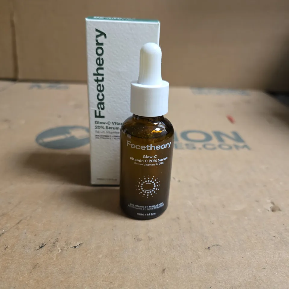 FACETHEORY GLOW-C VITAMIN C SERUM 20% – 30ML