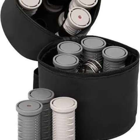 BOXED NICKY CLARKE HEATED ROLLERS 12 COMPACT 25MM ROLLERS