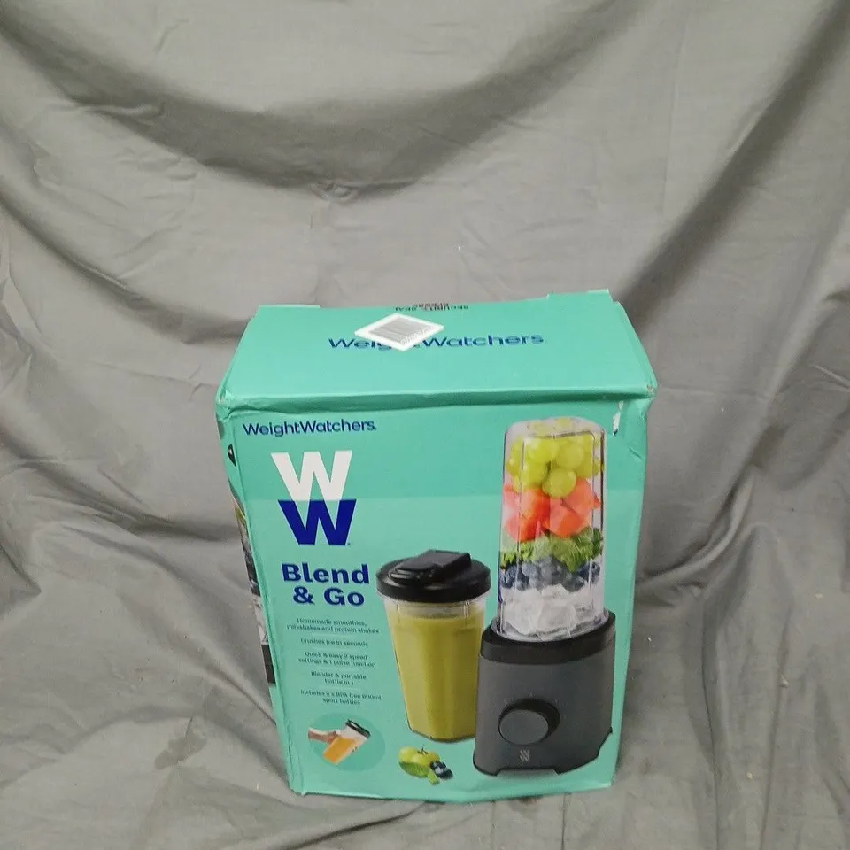 WEIGHTWATCHERS BLEND & GO PERSONAL BLENDER – BOXED