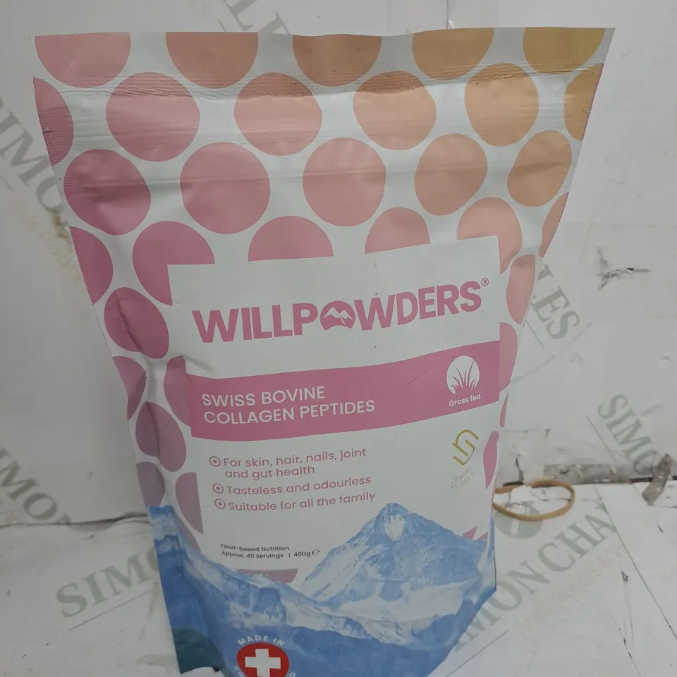WILL POWDER SWISS BOVINE COLLAGEN PEPTIDES 400G