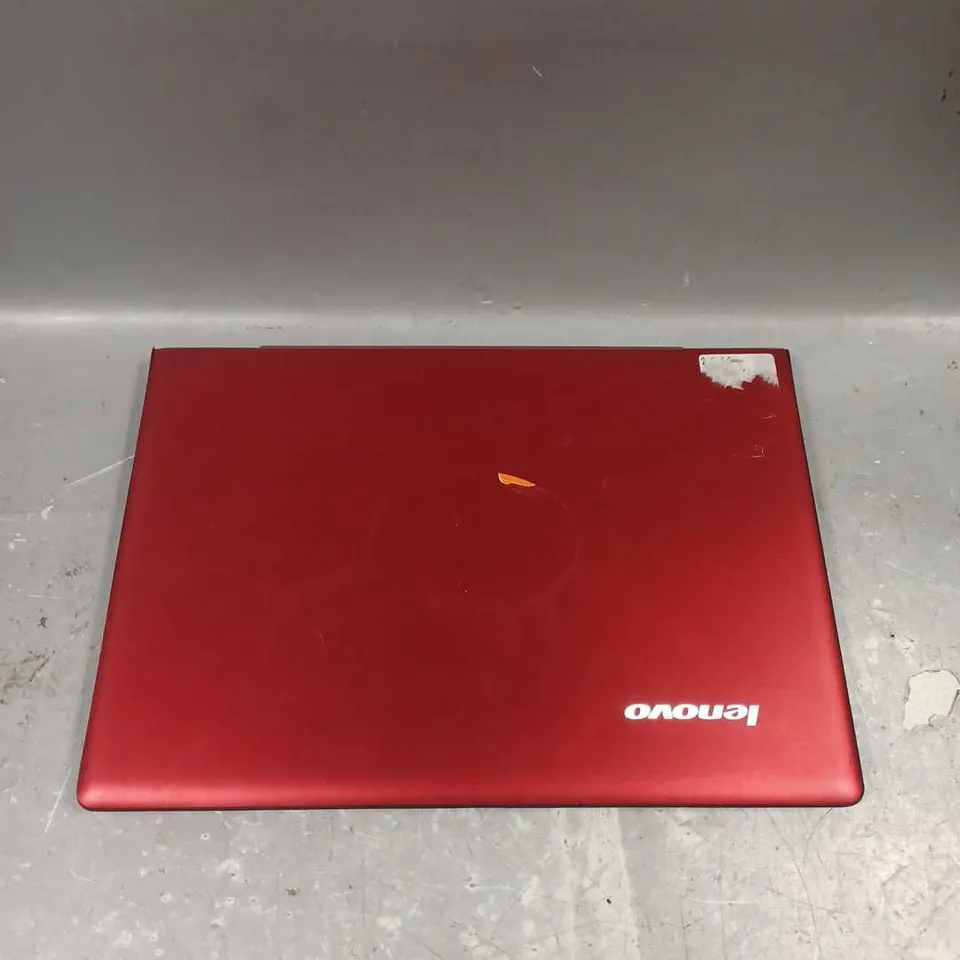 LENOVO U41-70 LAPTOP IN RED