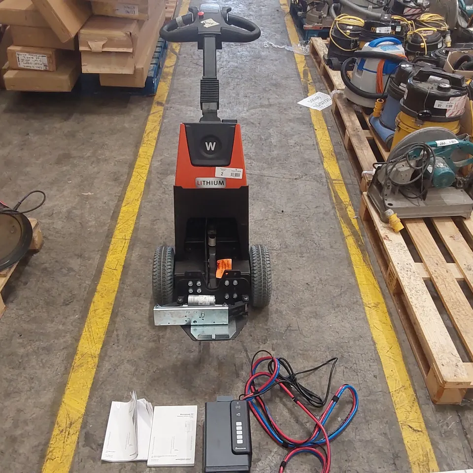 TRACTO TWE-120 TOWING TRACTOR WITH MICROPOWER SC BATTERY CHARGER