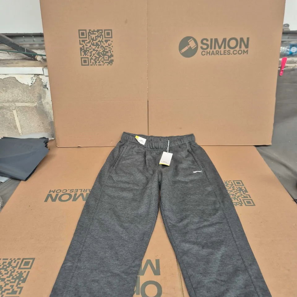 SLAZENGER GREY TRACKSUIT BOTTOMS – UK L (EU L; US L; ASIA XL)