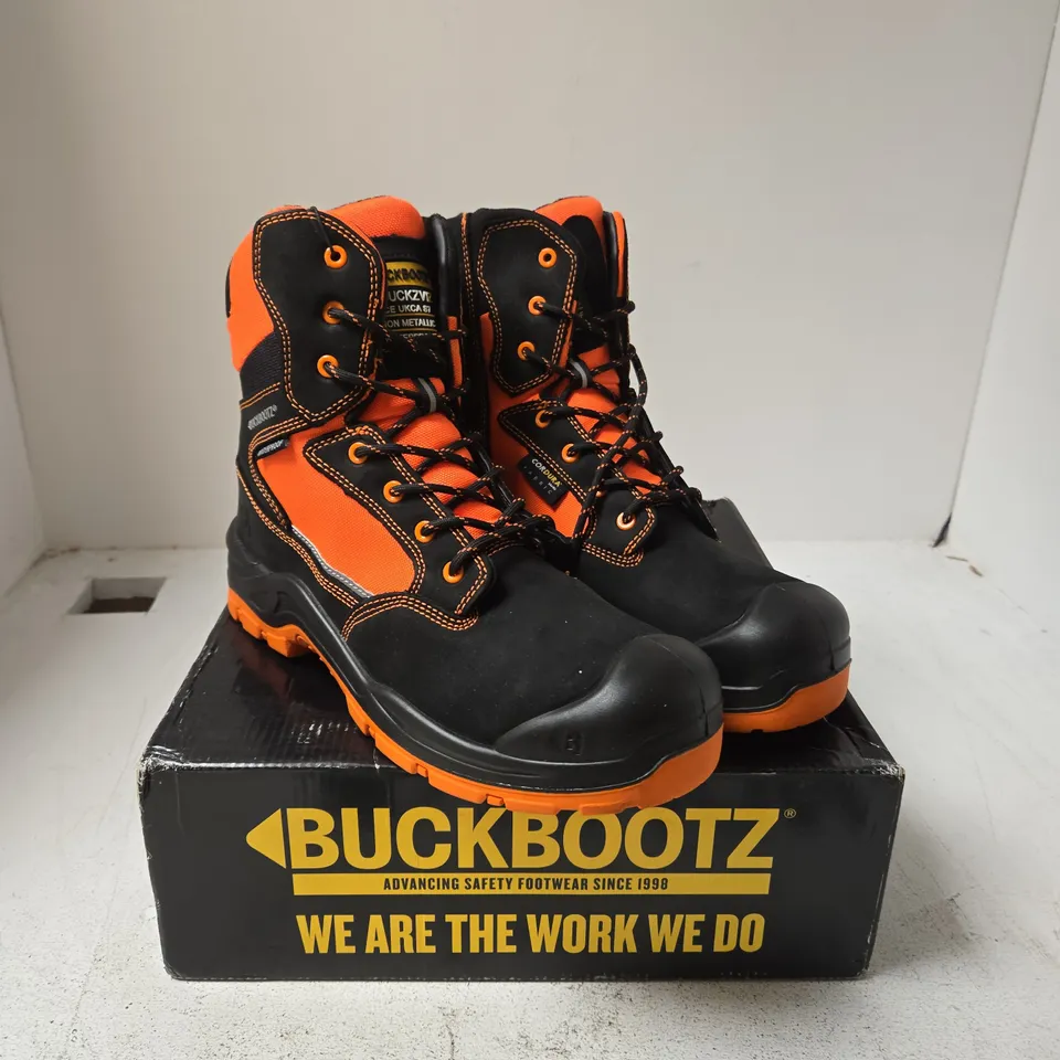 BUCKBOOTZ SAFETY BOOTS – UK 8 