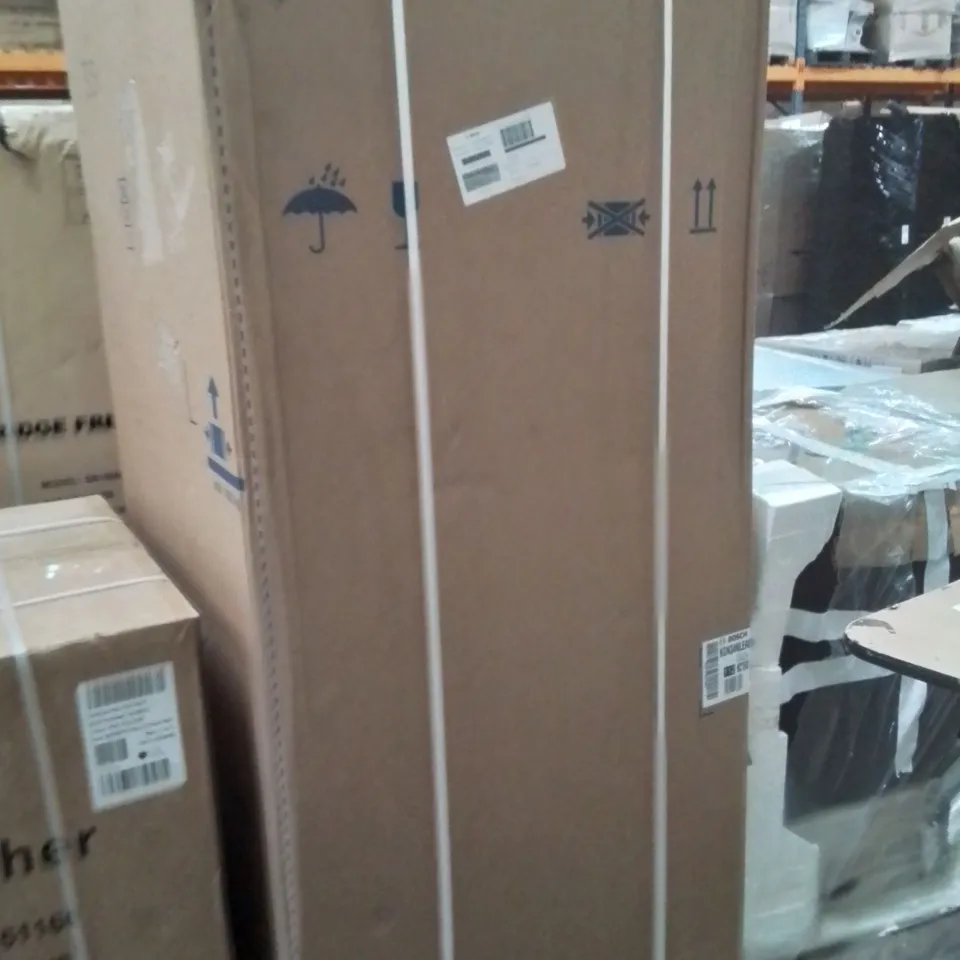 BOSCH KGN34NLEAG SERIES 2 186CM HIGH 50/50 FROST FREE FRIDGE FREEZER IN STAINLESS STEEL LOOK 60CM WIDE