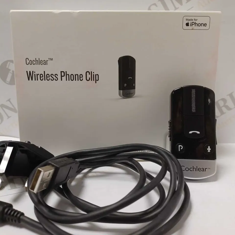 COCHLEAR WIRELESS PHONE CLIP - MADE FOR IPHONE 