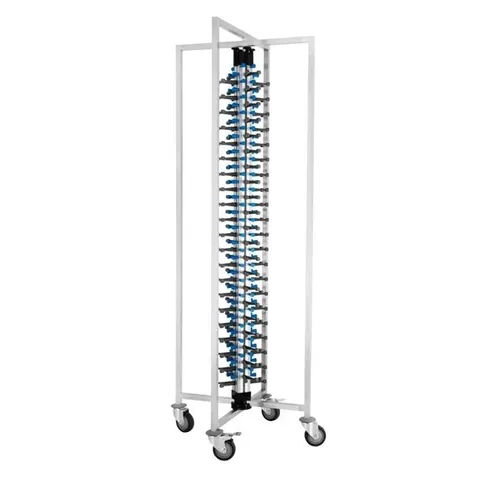 BOXED VOGUE MOBILE PLATE RACK 84 PLATES