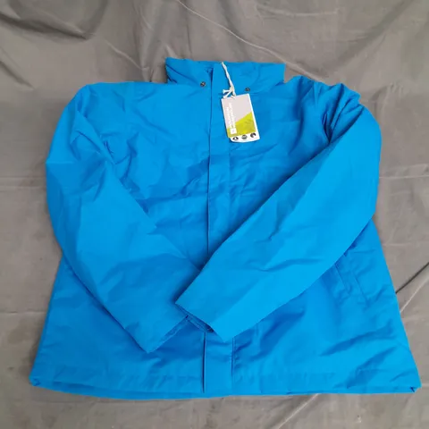 MOUNTAIN WAREHOUSE FELL KIDS 3 IN 1 WATER RESISTANT JACKET IN BRIGHT BLUE SIZE 13YRS
