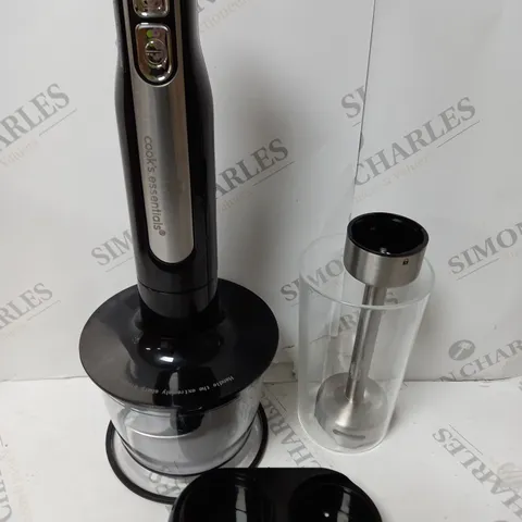 COOK'S ESSENTIALS CORDLESS STICK BLENDER