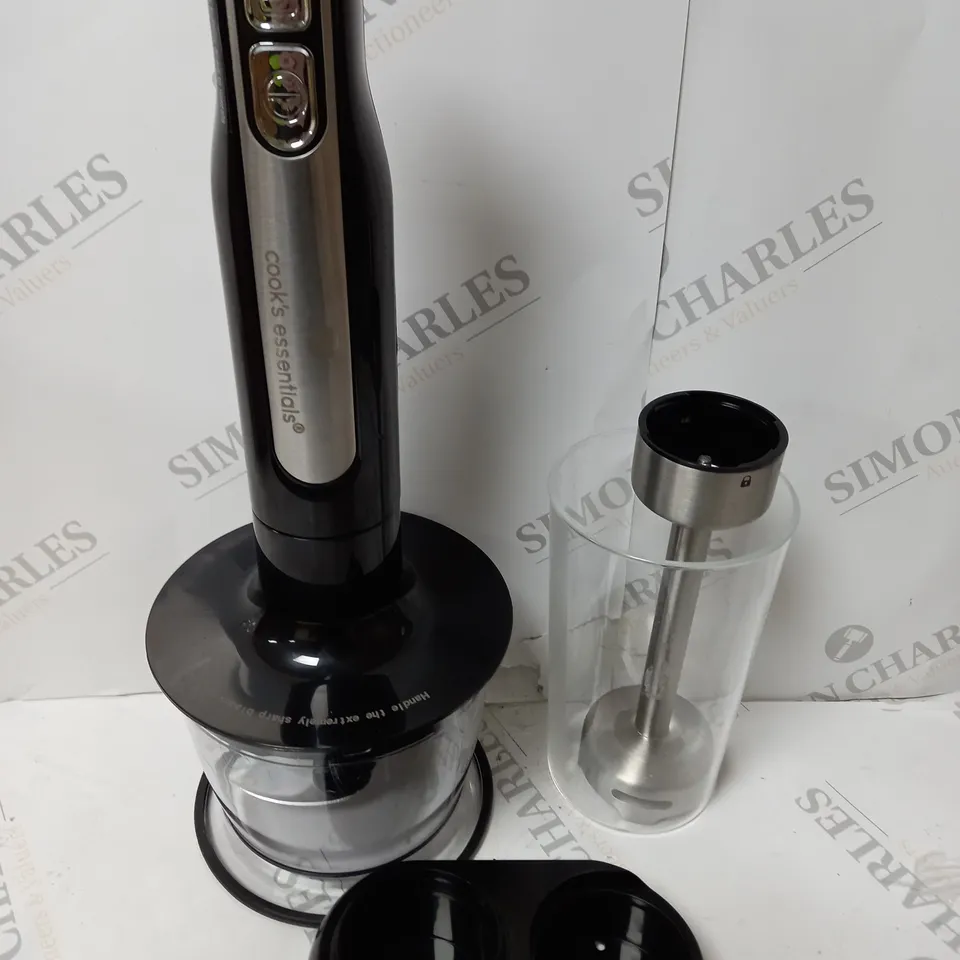 COOK'S ESSENTIALS CORDLESS STICK BLENDER 