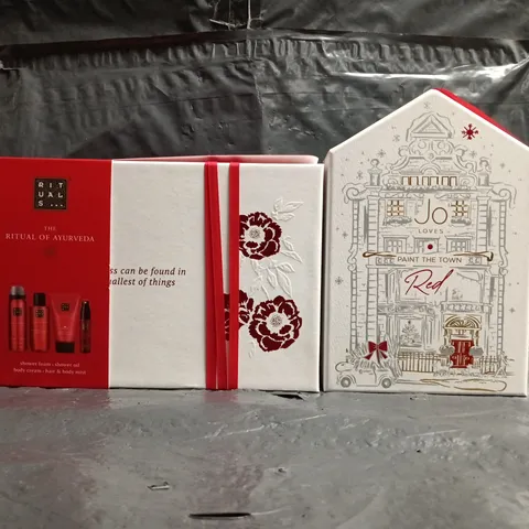 BOX OF APPROXIMATELY 10 ASSORTED BEAUTY SETS TO INCLUDE RITUALS, JO, ETC - COLLECTION ONLY