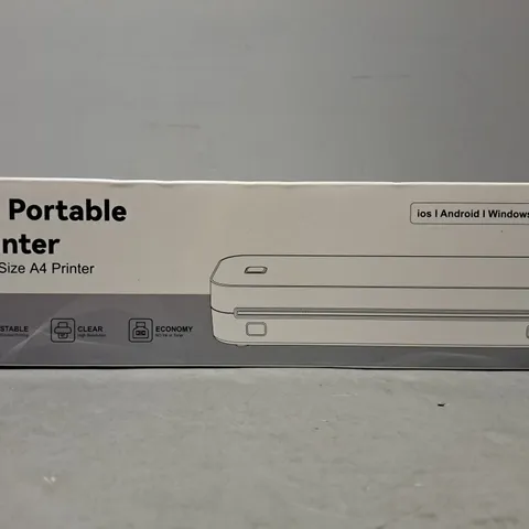 BOXED UNBRANDED D80 A4 PORTABLE PRINTER 