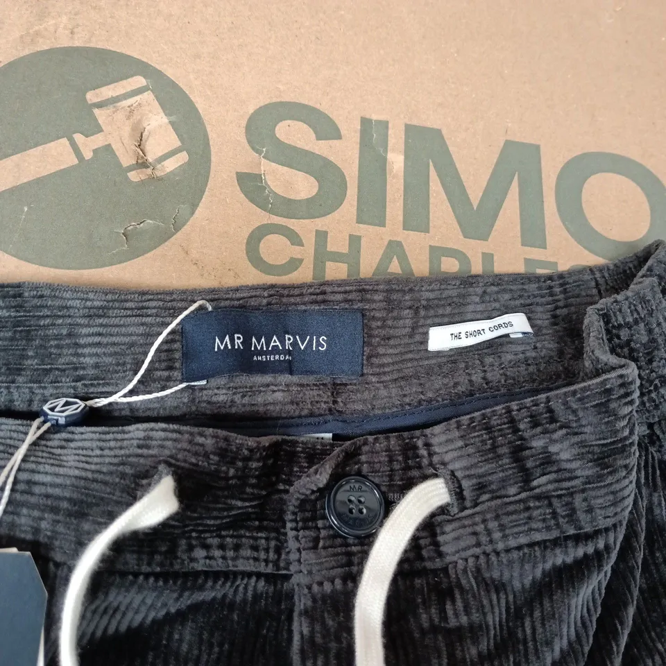 MR MAVIS THE SHORT CORDS IN STORM GREY - W30