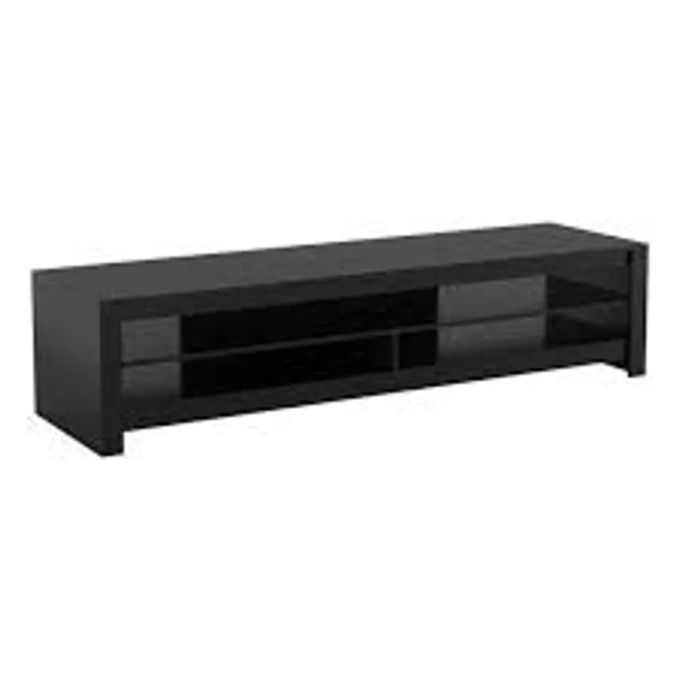 BOXED AVF CALIBRE CA180RBO 1800mm TV STAND – BLACK OAK (1 BOX)
