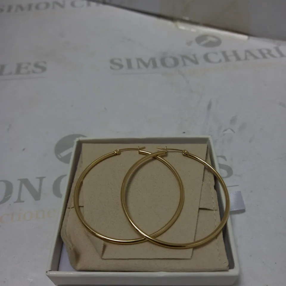 D. LOUISE CLASSIC HOOP EARRINGS 