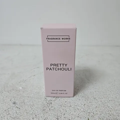 FRAGRANCE WORKS PRETTY PATCHOULI EAU DE PARFUM 100ML