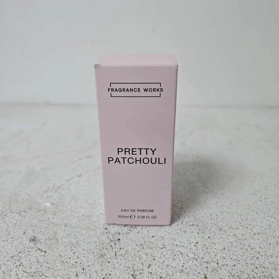 FRAGRANCE WORKS PRETTY PATCHOULI EAU DE PARFUM 100ML
